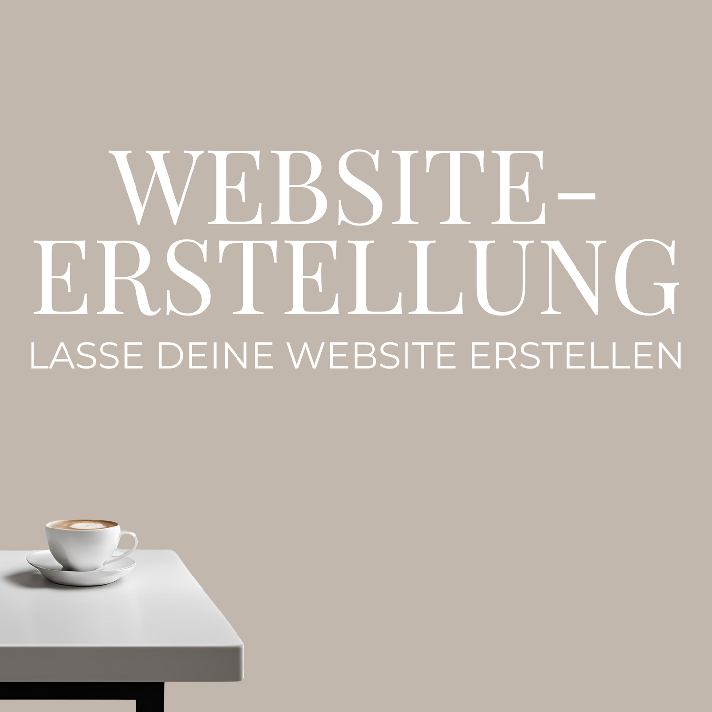 WEBSITEERSTELLUNG Wir erstellen deine Website