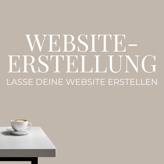 WEBSITEERSTELLUNG Wir erstellen deine Website